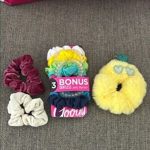 Hair scrunchy lot